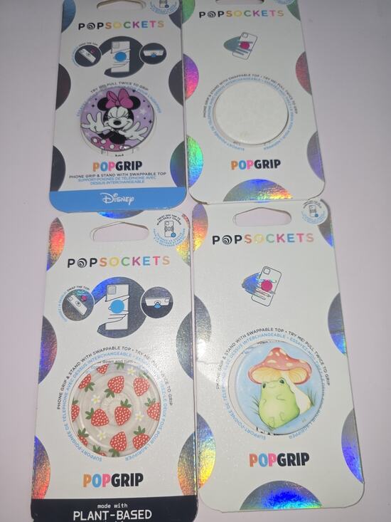 PopSockets Other - Lot of 4 PopSockets Phone Grip & Stand Bundle – Mixed Designs